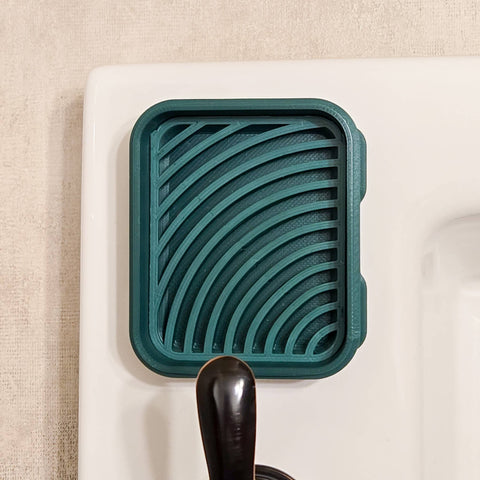 The Rogerie Travel Soap Case (Rectangular): Standard (30mm)