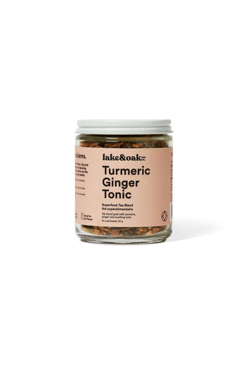 Turmeric Ginger Tonic - Superfood Tea: Retail Jar