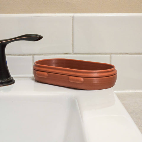 Travel Soap Case (Double Round)