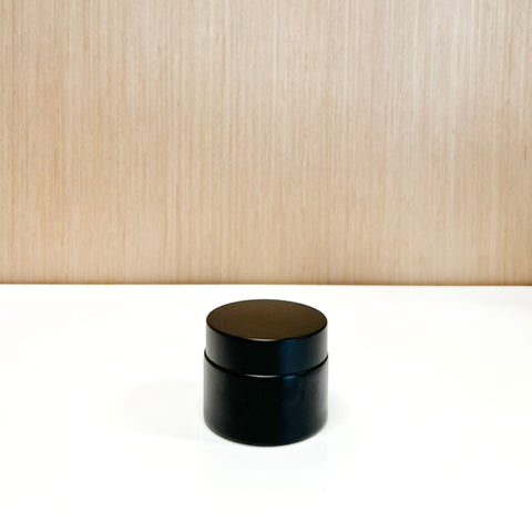 50 ml Black Matte Glass Jar