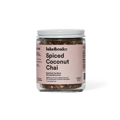 Spiced Coconut Chai - Superfood Tea Blend: Retail Jar
