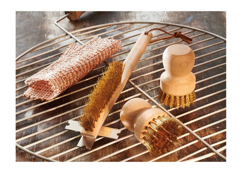 Redecker Copper Cleaning Cloth 5.5" 2/ST Bulk: Copper / Copper / 14cm/5.5"