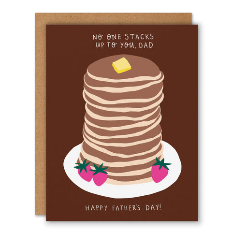 Pancakes - Father's Day Greeting Card