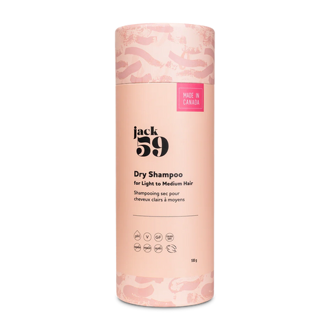 Dry Shampoo by Jack59 for Light, Medium and Dark Toned Hair