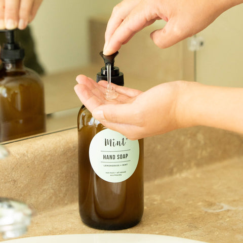 MINT Hand Soap 456 ml Bottle