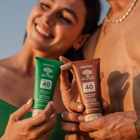 Birch Babe 100% Mineral Sunscreens SPF 40