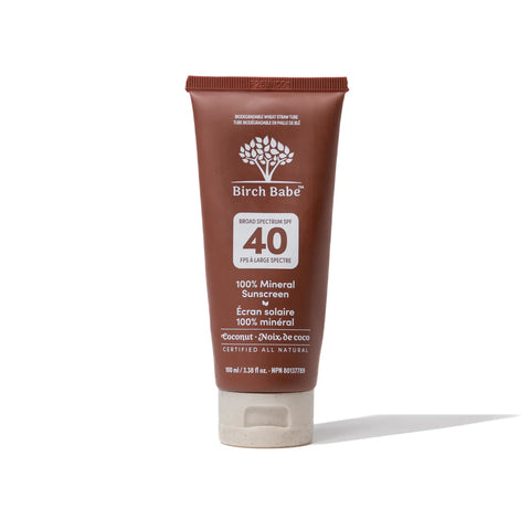 Birch Babe 100% Mineral Sunscreens SPF 40