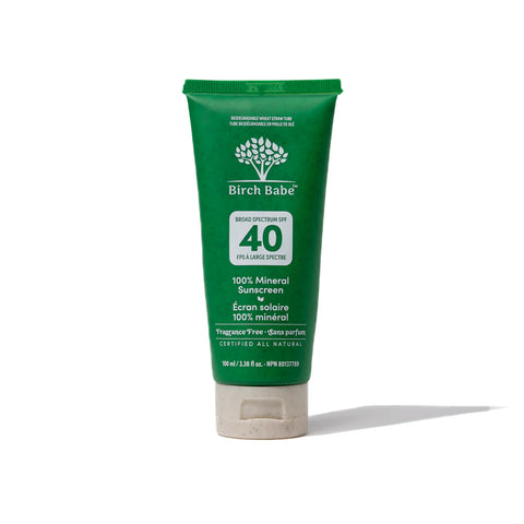 Birch Babe 100% Mineral Sunscreens SPF 40