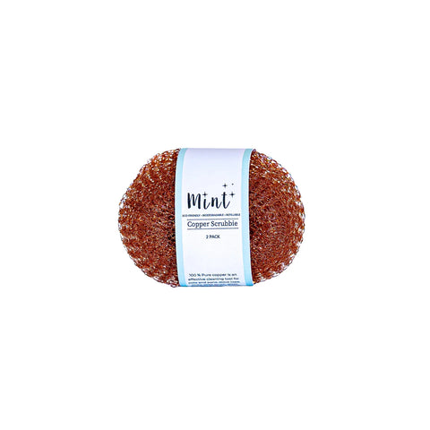 MINT Copper Scrubbie - 2 pack